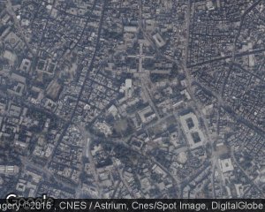Satellite Image of King Edward Medical University, Lahore, Pakistan